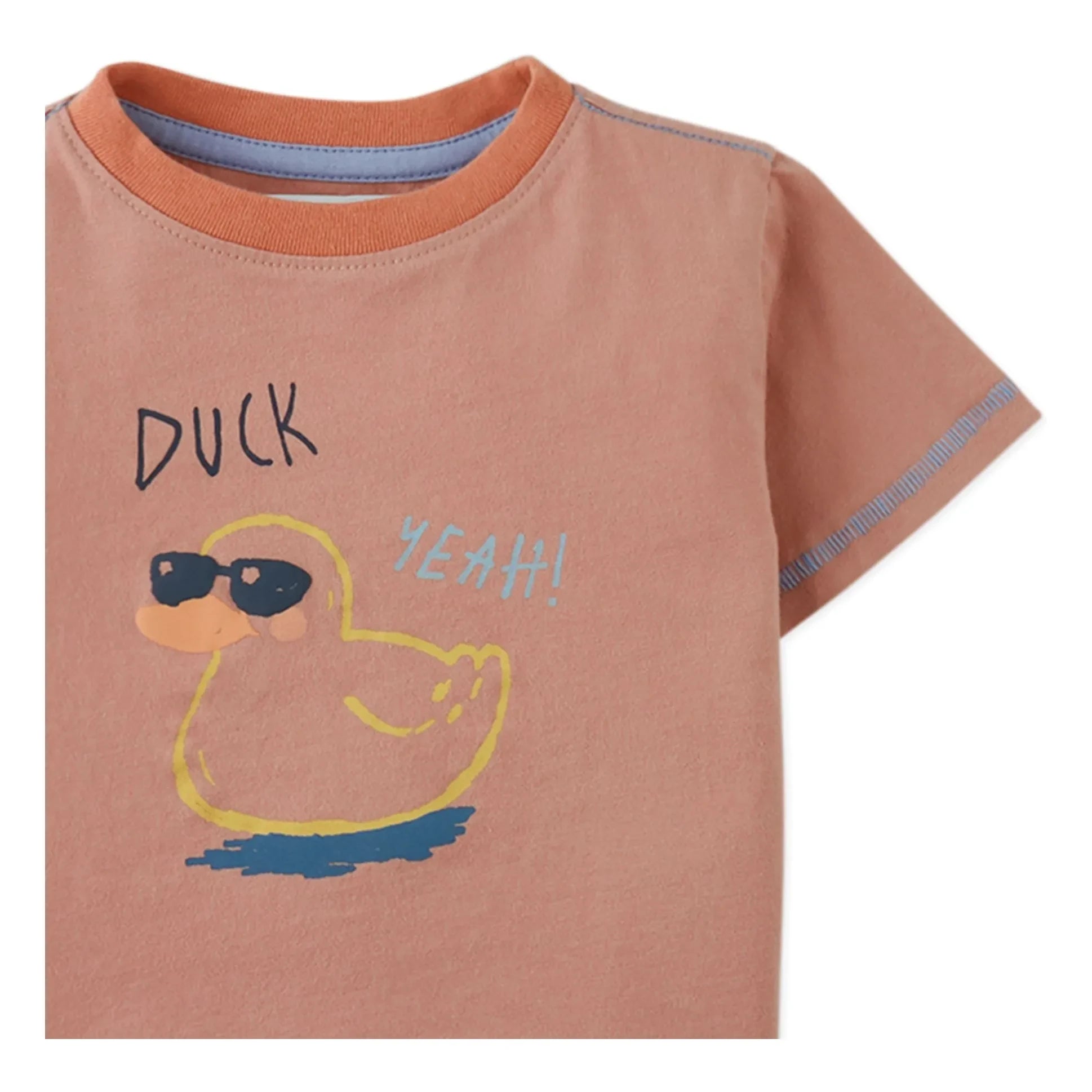 Gingersnaps - Levi Duck T-Shirt | Terrakotta