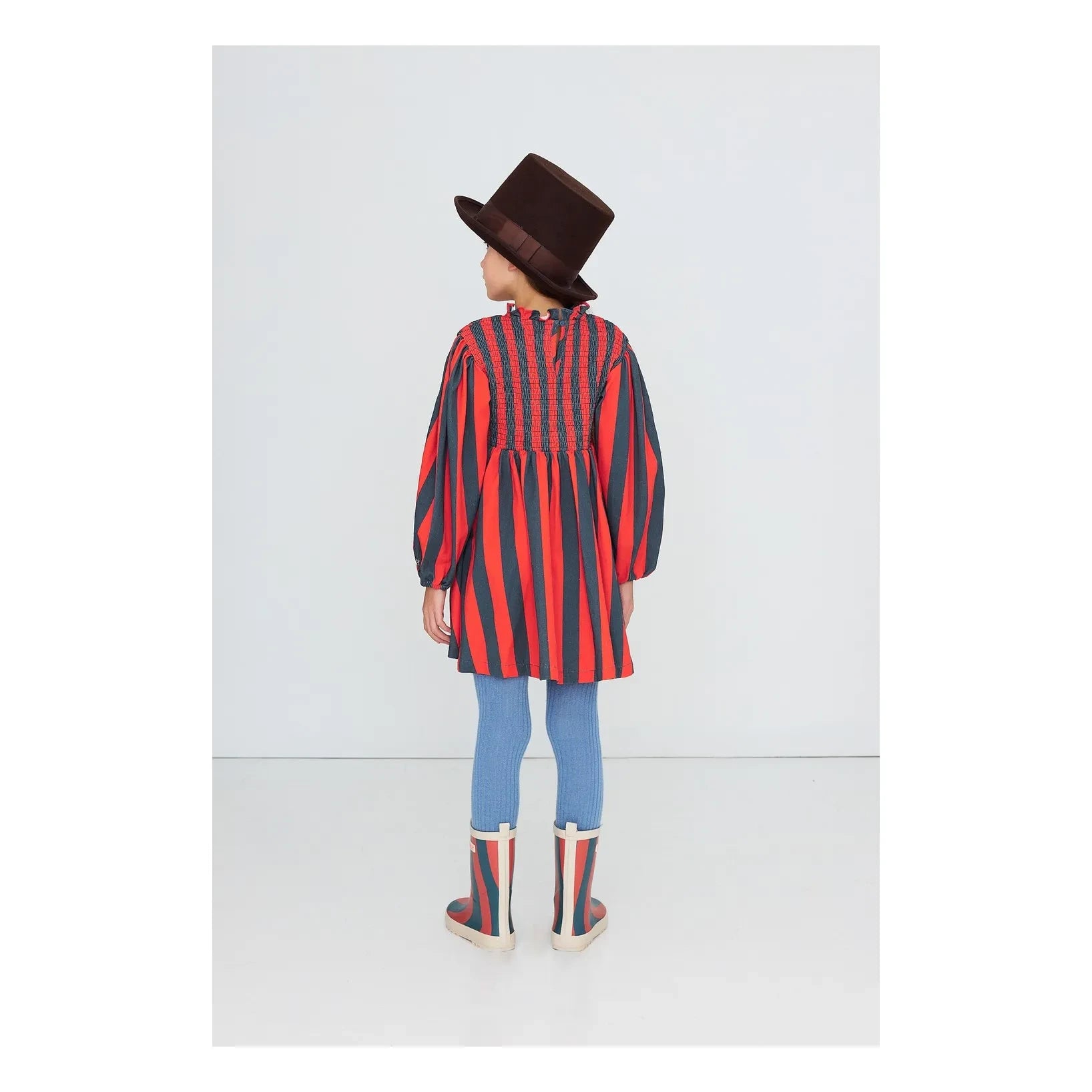 Tinycottons - Gestreiftes Kleid | Rot