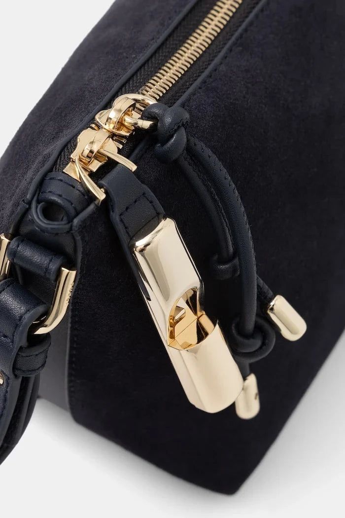 Furla kadın süet crossbody çanta