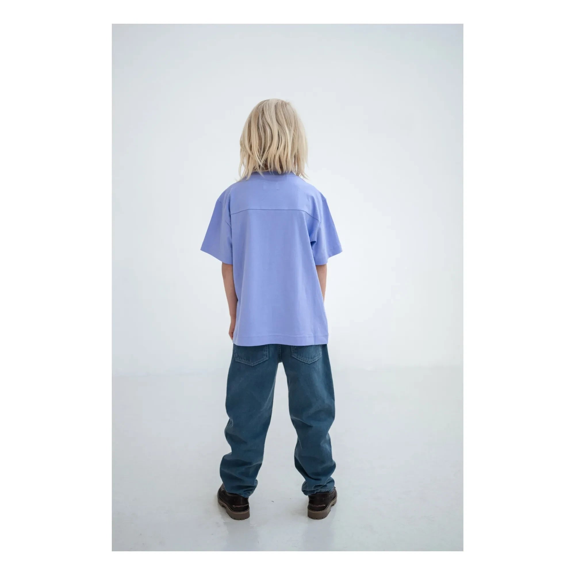 Repose AMS - Logo T-Shirt Bio-Baumwolle | Flieder