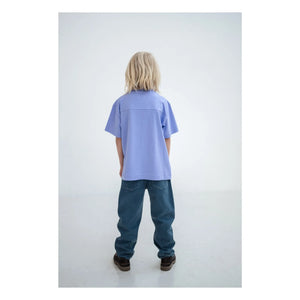 Repose AMS - Logo T-Shirt Bio-Baumwolle | Flieder
