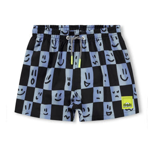 Molo - Niko Smiles Badeshorts aus recycelten Fasern | Blau