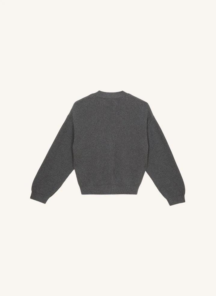 Smallable Kid - Abbey Organische Baumwolljacke | Grau melange