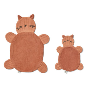 Liewood - Janai Kucaklama - 2'li Set | Kedi/Tuscany rose