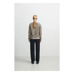 FUB - Kadın Koleksiyonu Lambswool Hırka | Heather bej