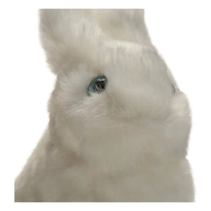 La Pelucherie - Plüschhase Léon 15 cm | Weiß