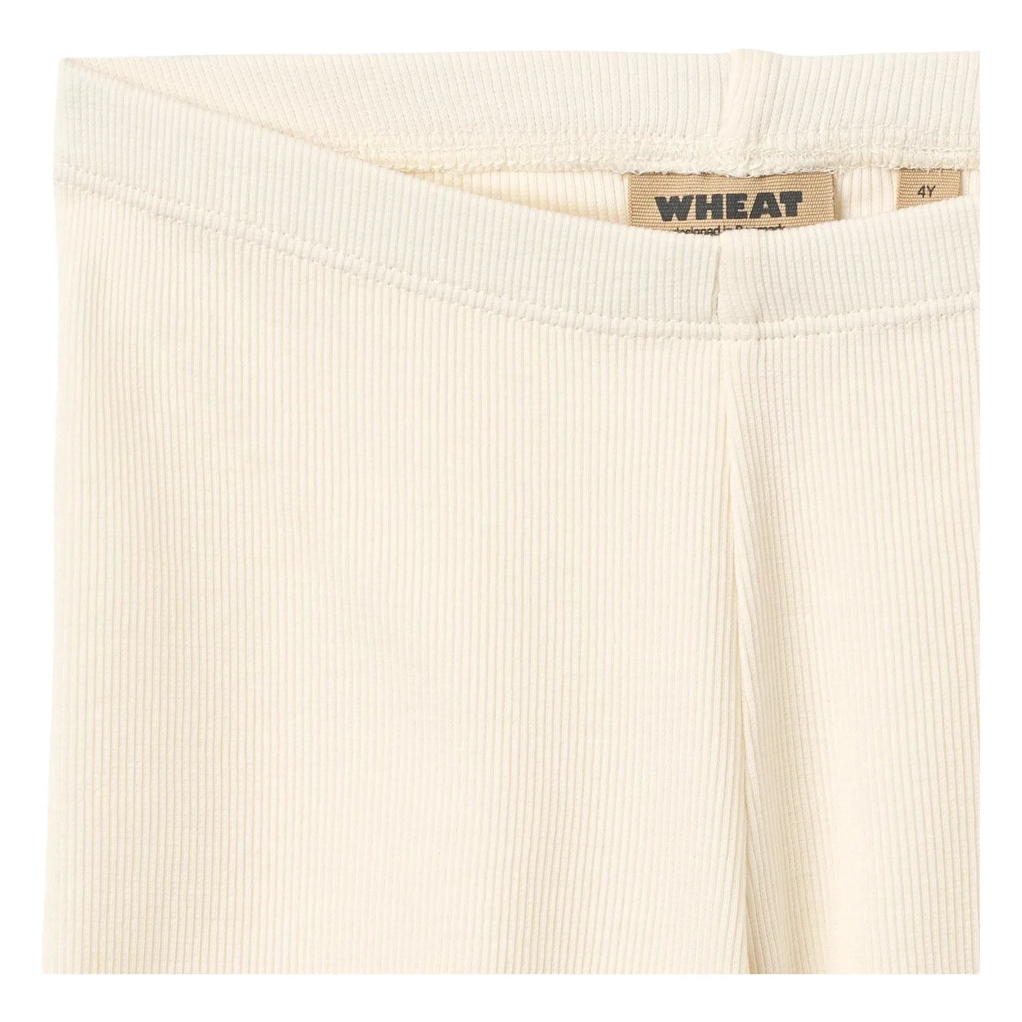 Wheat - Sine Gerippte Bio-Baumwollshorts | Creme