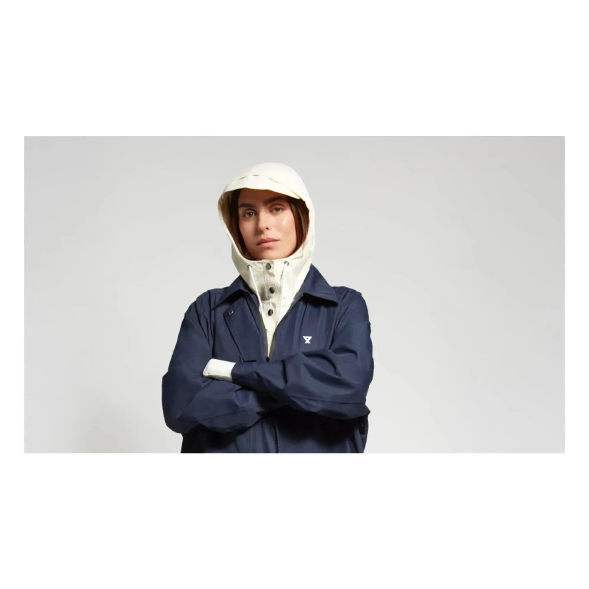 Fudoon – Wasserdichter Kapuzenpullover | Creme