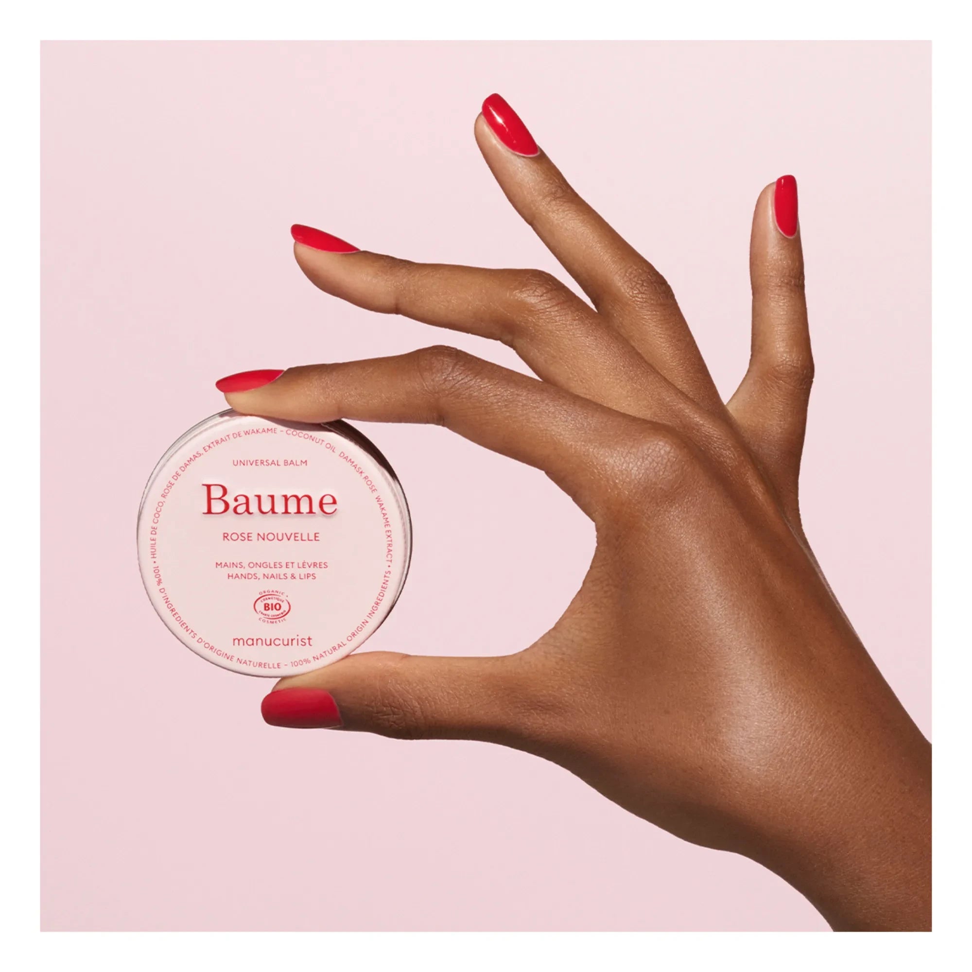 Manucurist - Rose Nouvelle Pflegender Balsam für Hände, Nägel und Lippen