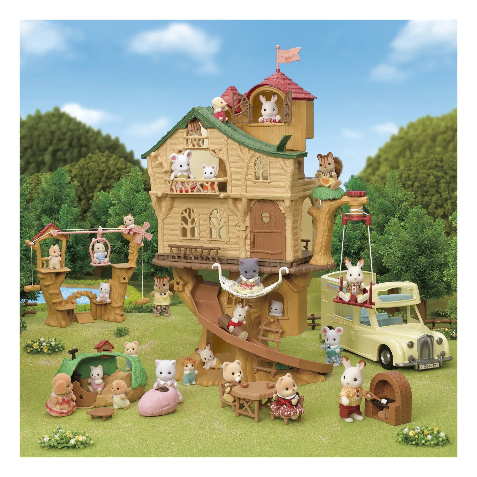 Sylvanian Families - Seeufer Schloss Spielset
