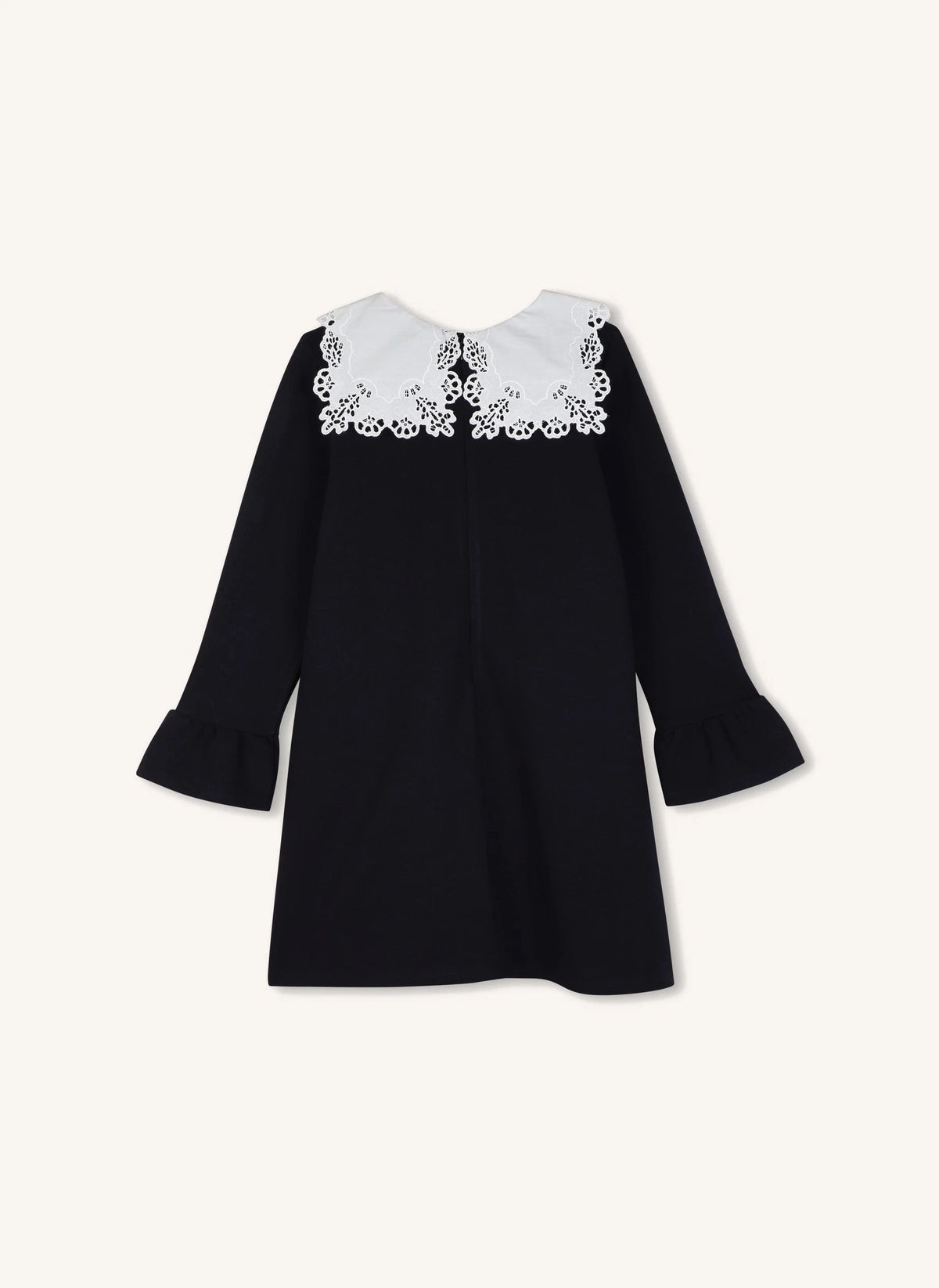 Chloé - Milano besticktes Kragenkleid | Dunkelblau