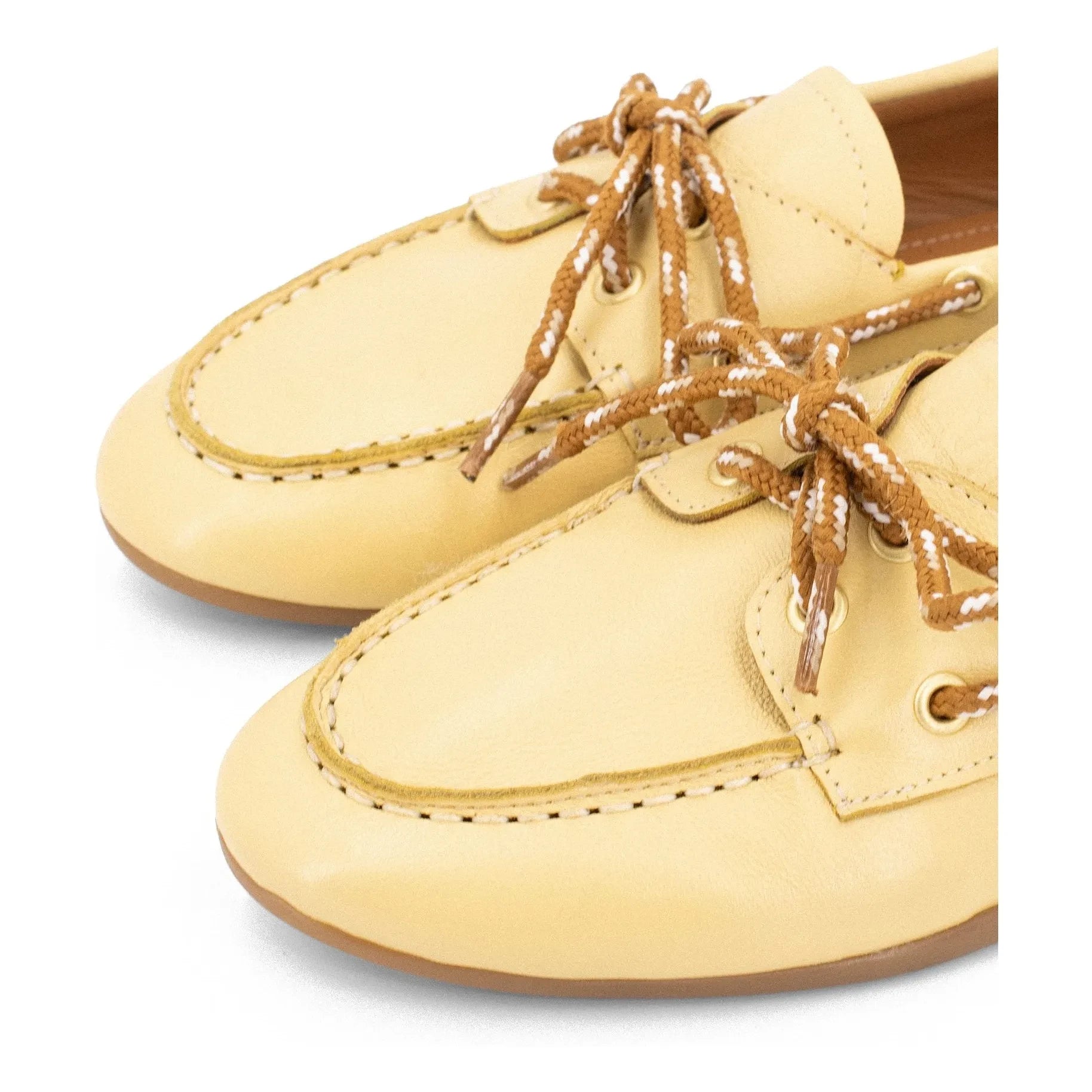 Toral - Kimana Lederne Bootsschuhe | Gelb