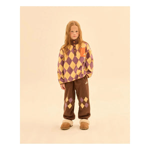 Jelly Mallow - Losanges Jogger | Braun