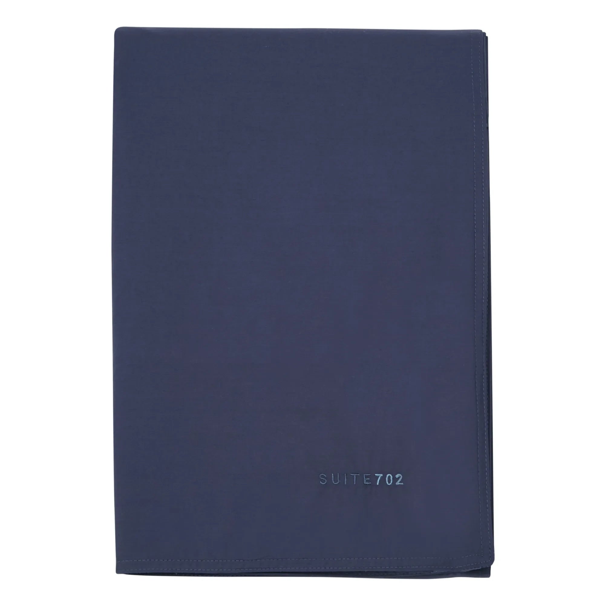 Suite 702 - Bio-Percale-Bettbezug | Marineblau