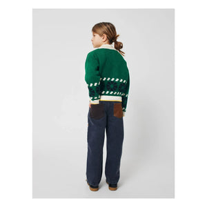 Bobo Choses - Bio-Baumwoll-Yoke-Jeans | Grau