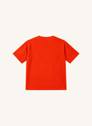 Repose AMS - Organischer Baumwolle Ärmelloser Pullover | Orange