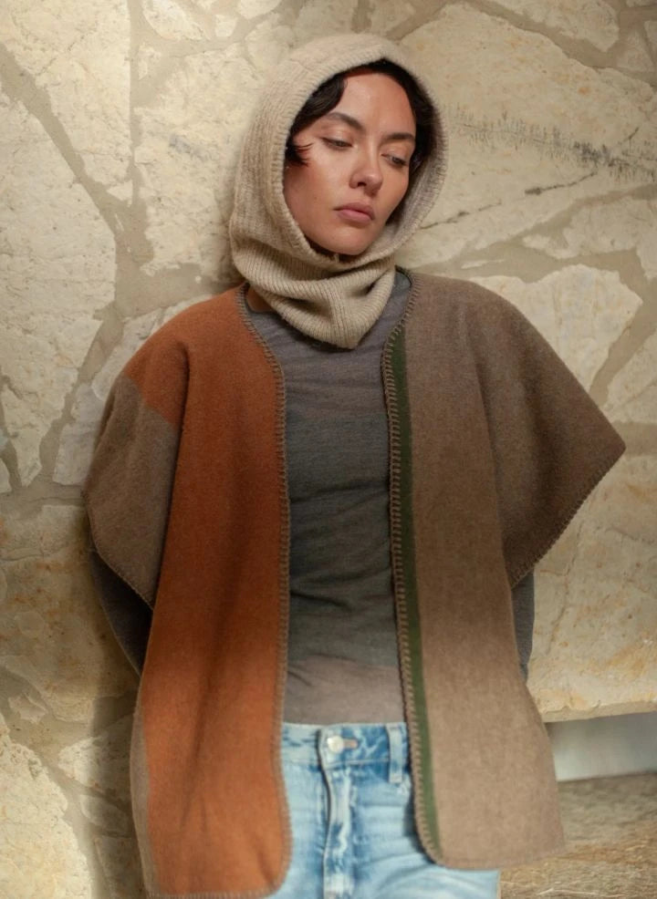 La Méricaine - Kimono Mountain Wolle | Kamelhaar