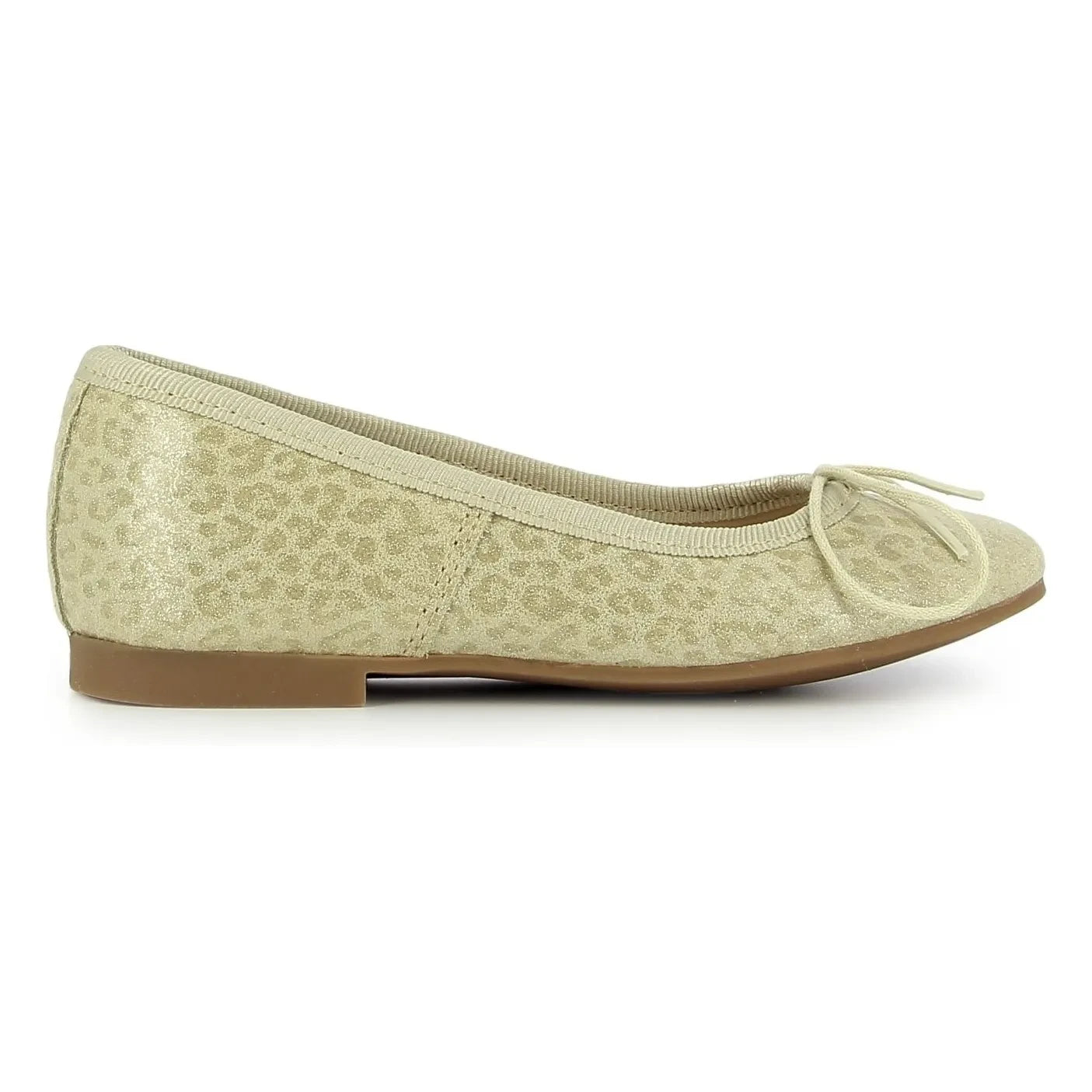 Pom d'Api - Ballerina Dory Bal Leopard | Gold