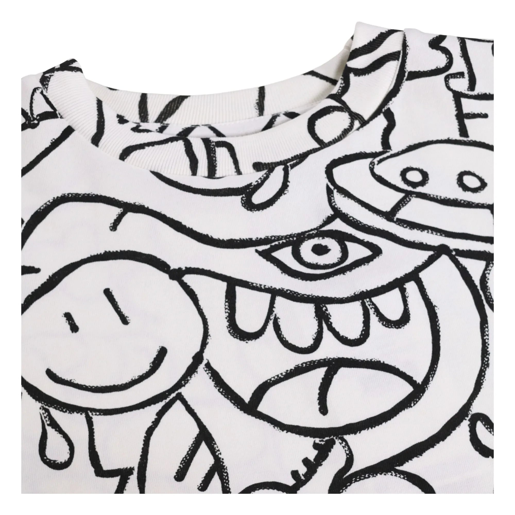 Molo - Rodney Doodles T-Shirt aus Bio-Baumwolle | Weiß