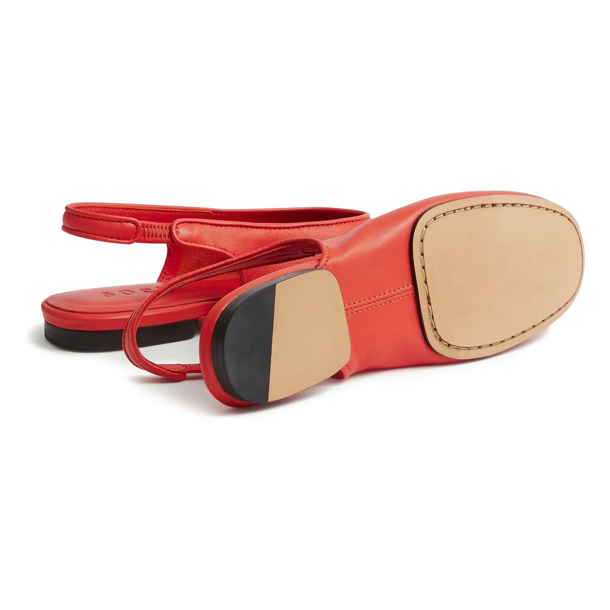 Soeur – Emmett Leder Ballerinas | Rot