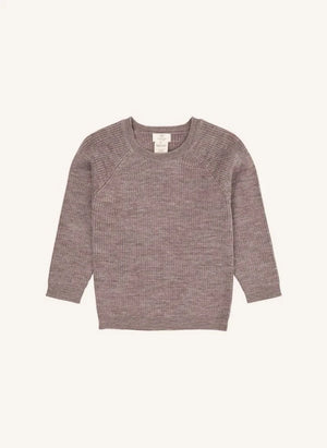 Copenhagen Colors - Klassischer Pullover aus Merinowolle | Taupe Brown