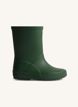 Hunter - First Rain Stiefel | Chromgrün