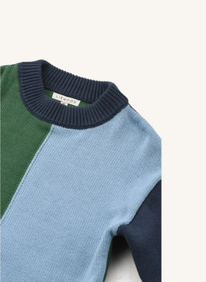 Liewood - Orlane Farbblock Pullover | Blau
