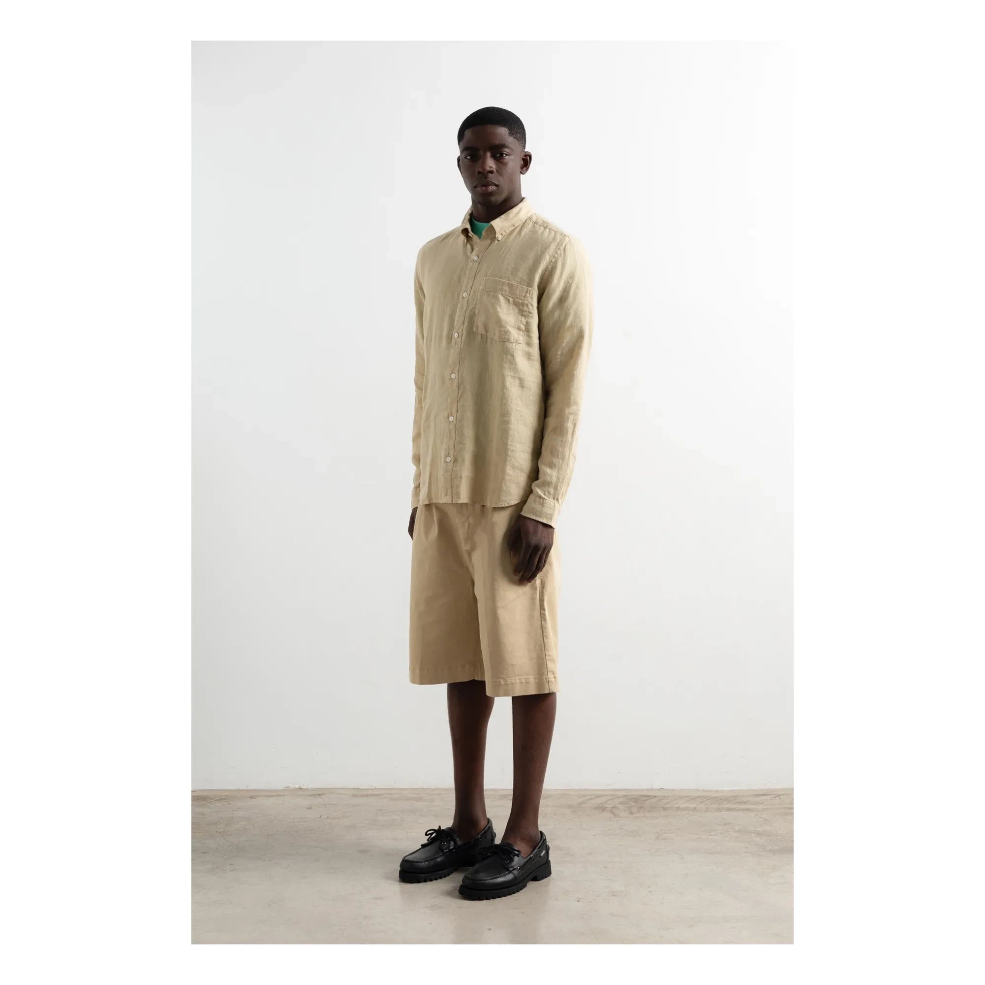 Edmmond Studios - Leinenhemd | Beige