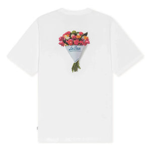Les Deux - Blumenstrauß T-Shirt | Weiß