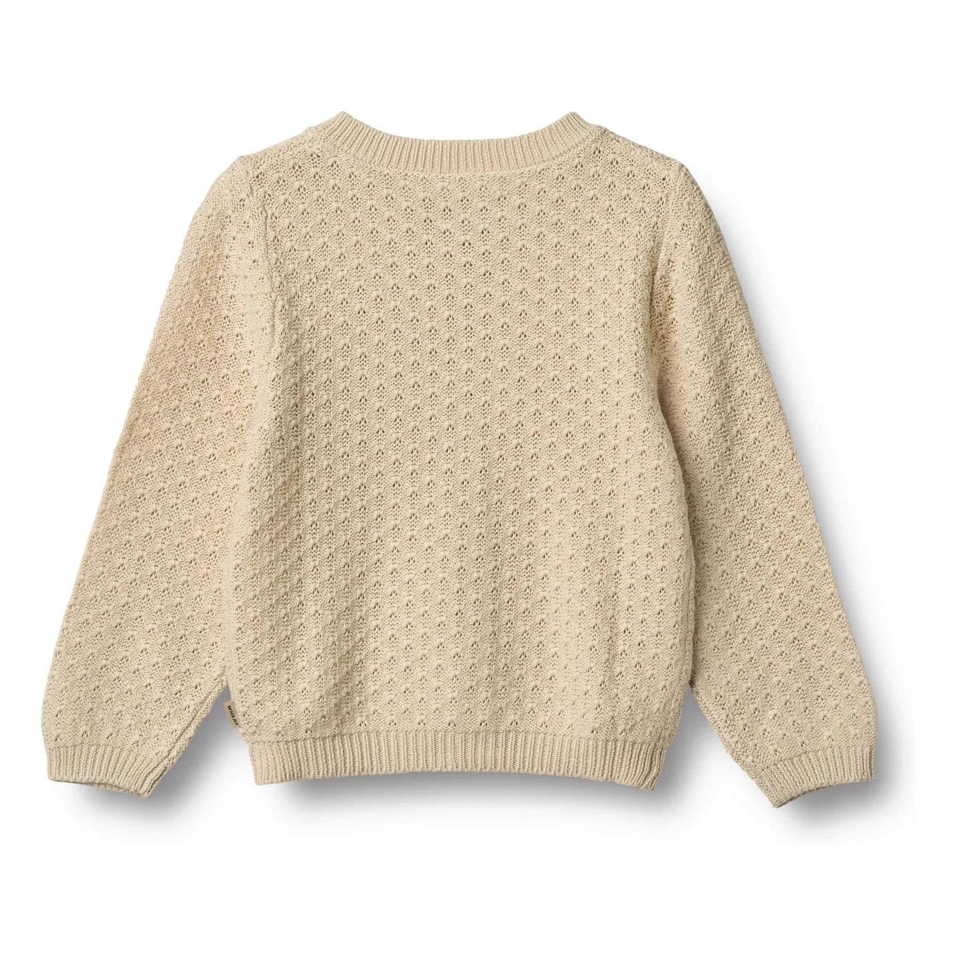 Wheat - Magnella Bio-Baumwollstrickjacke | Beige