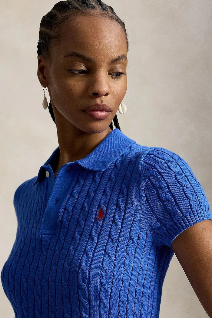 Polo Ralph Lauren kadın kısa kollu pamuklu kazak