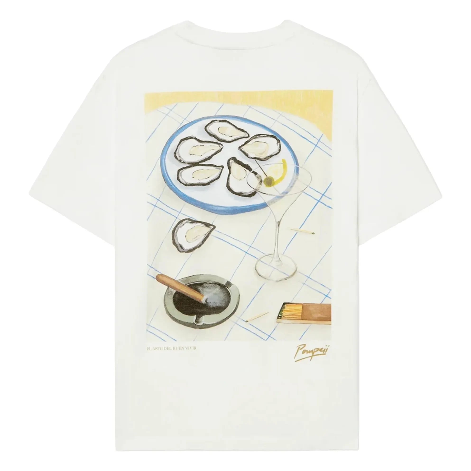 Pompeii - Arte Del Buen Vivir T-Shirt | Krem