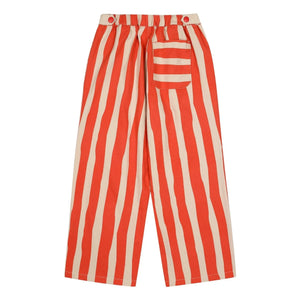 Jelly Mallow - Gestreifte Hose | Rot