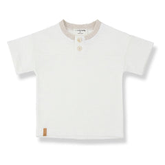 1+ in the family - Ordis Leinen T-Shirt | Weiß