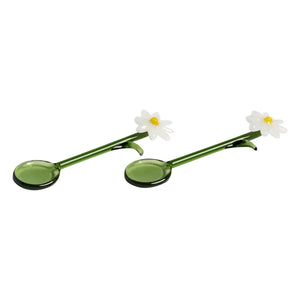&Klevering - Löffel Flora - 2er Set | Weiß