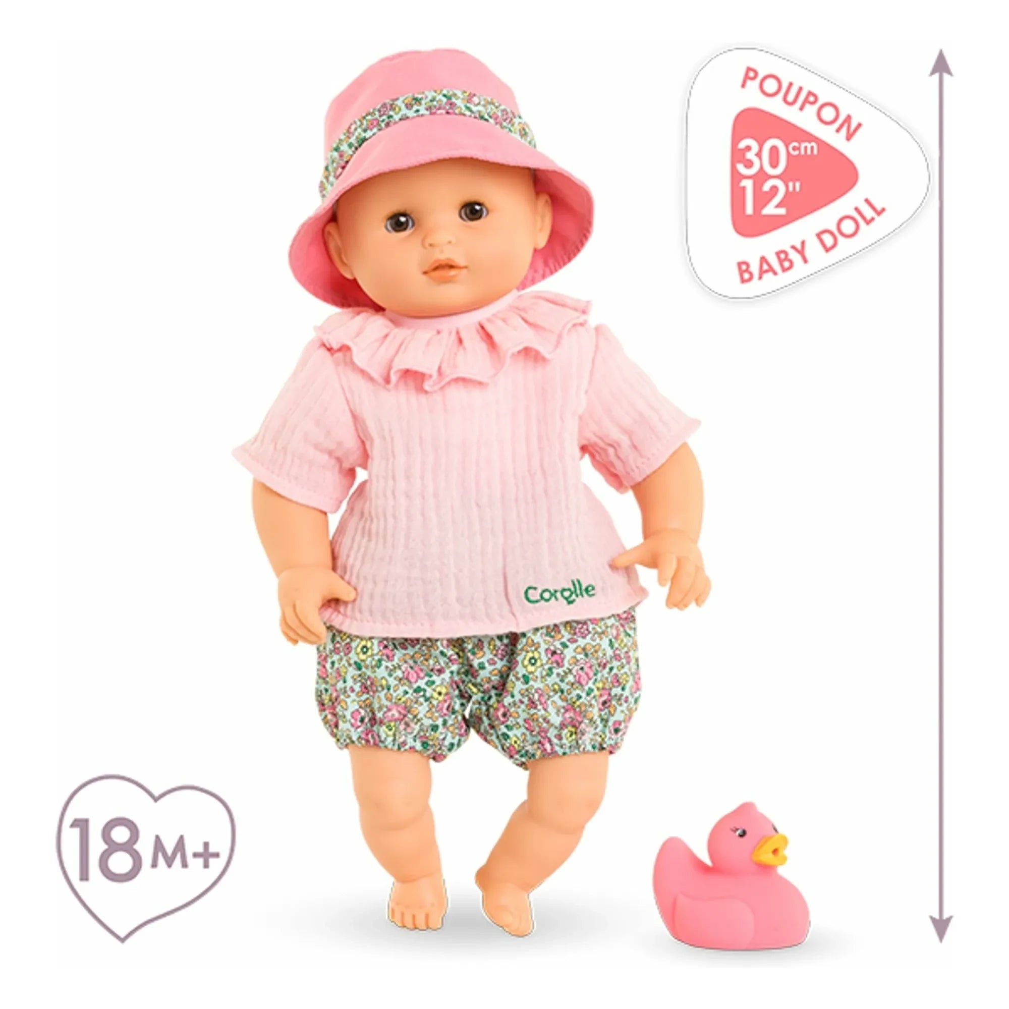 Corolle - Mein erstes Baby - Bébé Bad Coralie | Hellrosa