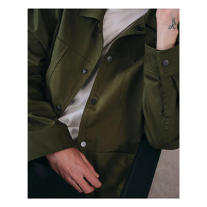 Noyoco - Vancouver Jacke aus Bio-Baumwolle | Waldgrün