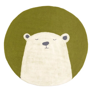 Muskhane - Filzteppich Pasu Grizzly | Grün