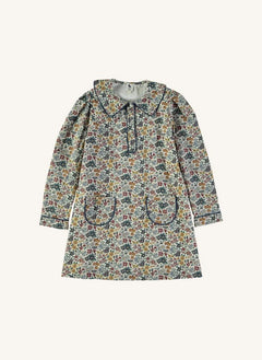 Risu Risu - Paola Liberty Organische Baumwollkleid | Grün