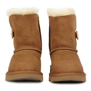 UGG - Bailey Button II Gefütterte Wildlederstiefel | Camel