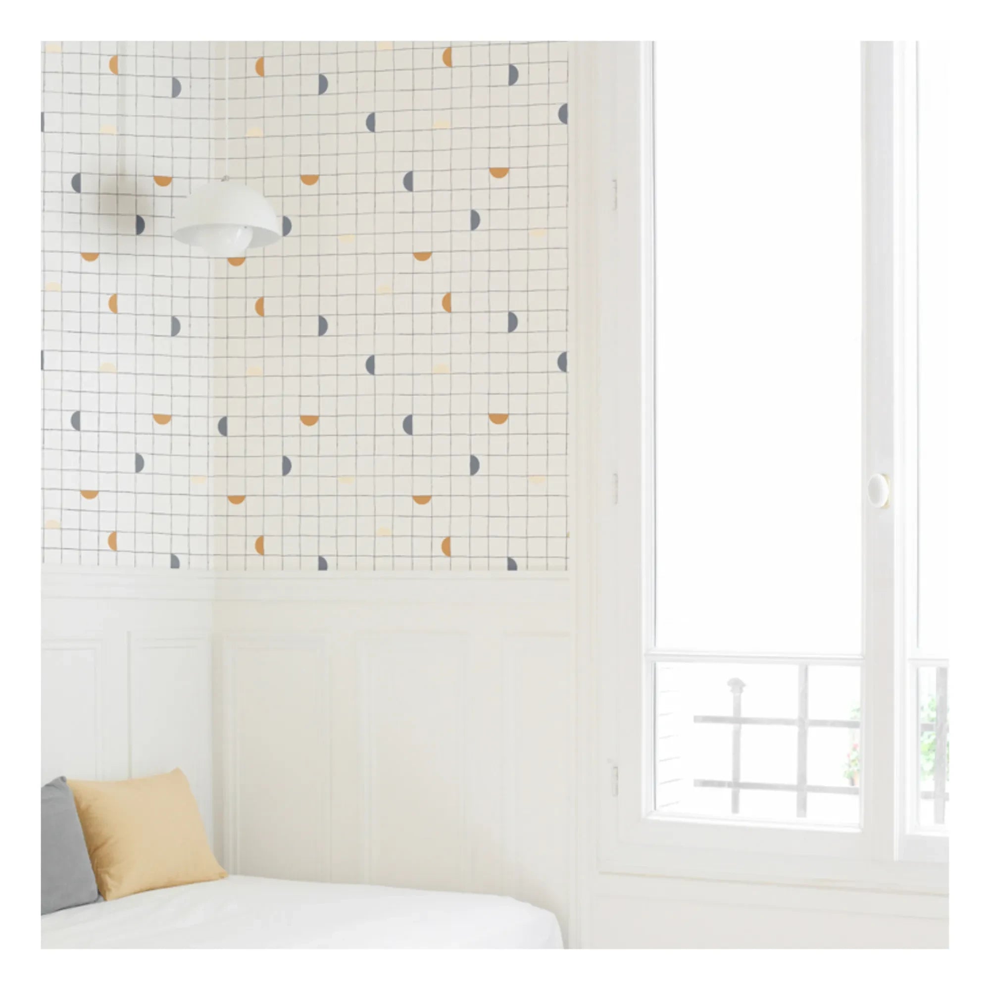 Season Paper - Moon Tapete | Senf