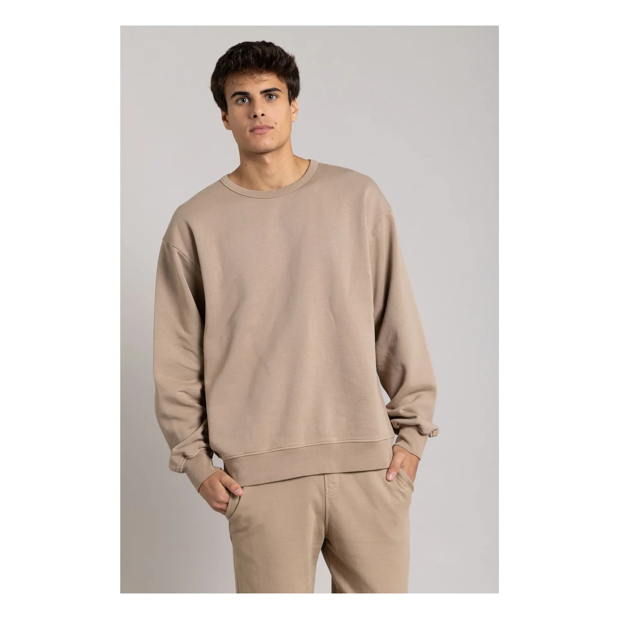 Smallable Man - Jogger Shuffle Bio-Baumwolle | Dunkelbraun