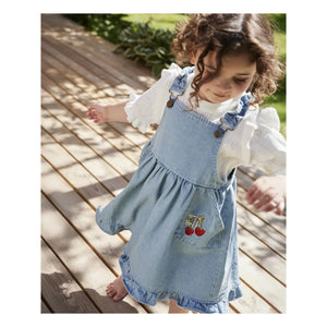 Fliink - Don Denim Jumpsuit Kleid | Hellblau