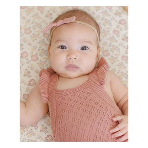 Quincy Mae - Strickstrampler | Puderrosa