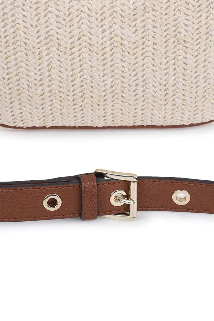 Michael Kors çocuklar için örgü dokulu crossbody çanta