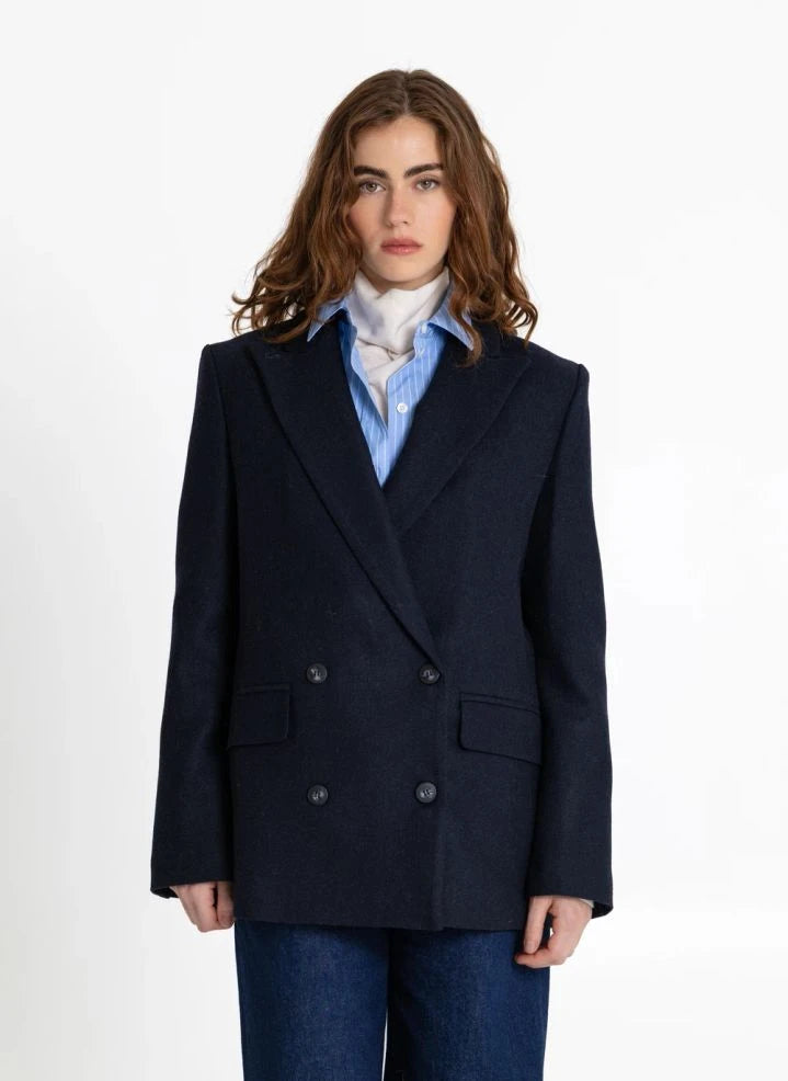 Smallable Woman - Camille Wolle Jacke | Dunkelblau