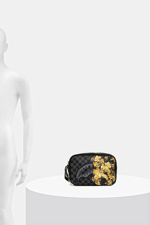 Sprayground - Graue Kunstleder Kosmetiktasche 910B9005NSZ