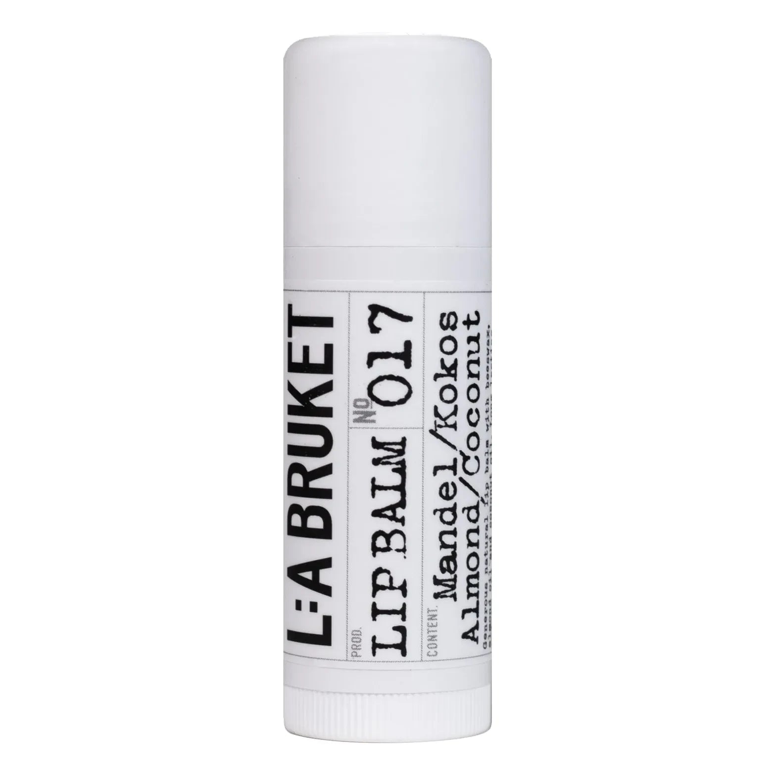 L:A BRUKET - 017 Cosmos Badem & Hindistan Cevizi Dudak Balmı - 14 g