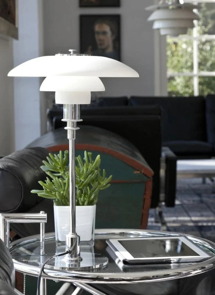 Louis Poulsen - PH 3-2 Tischlampe, Louis Poulsen | Chrom