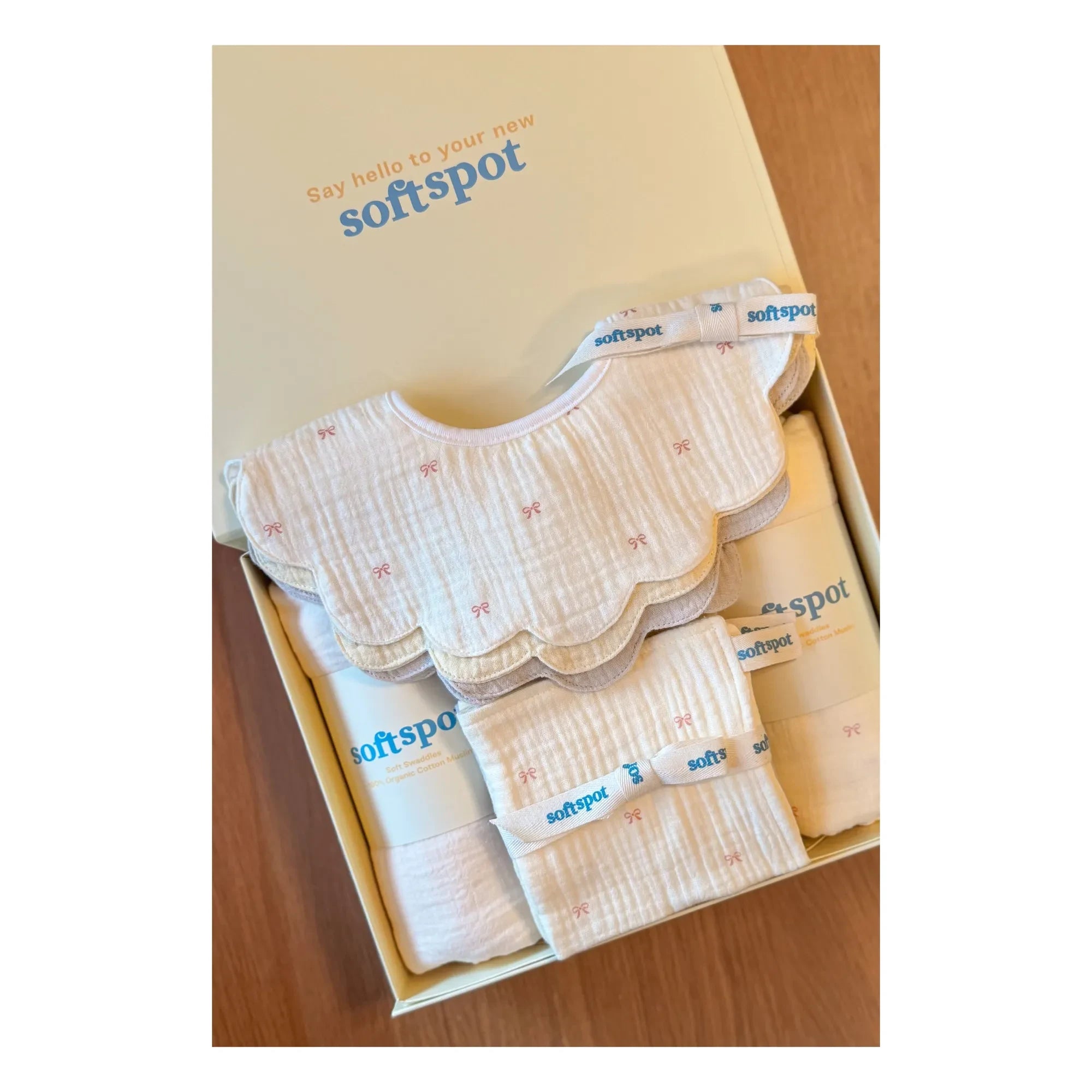 Soft Spot - Ribbon Geburtsgeschenkset